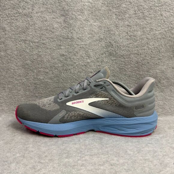 Brooks Shoes Womens Size 9.5 Launch 9 Grey Athletic Running Sneakers 1203731B016 - Picture 7 of 10